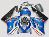 Carénage ABS injecté Triumph Daytona 675 2006-2008 - Style usine - Noir Bleu - MFS4516